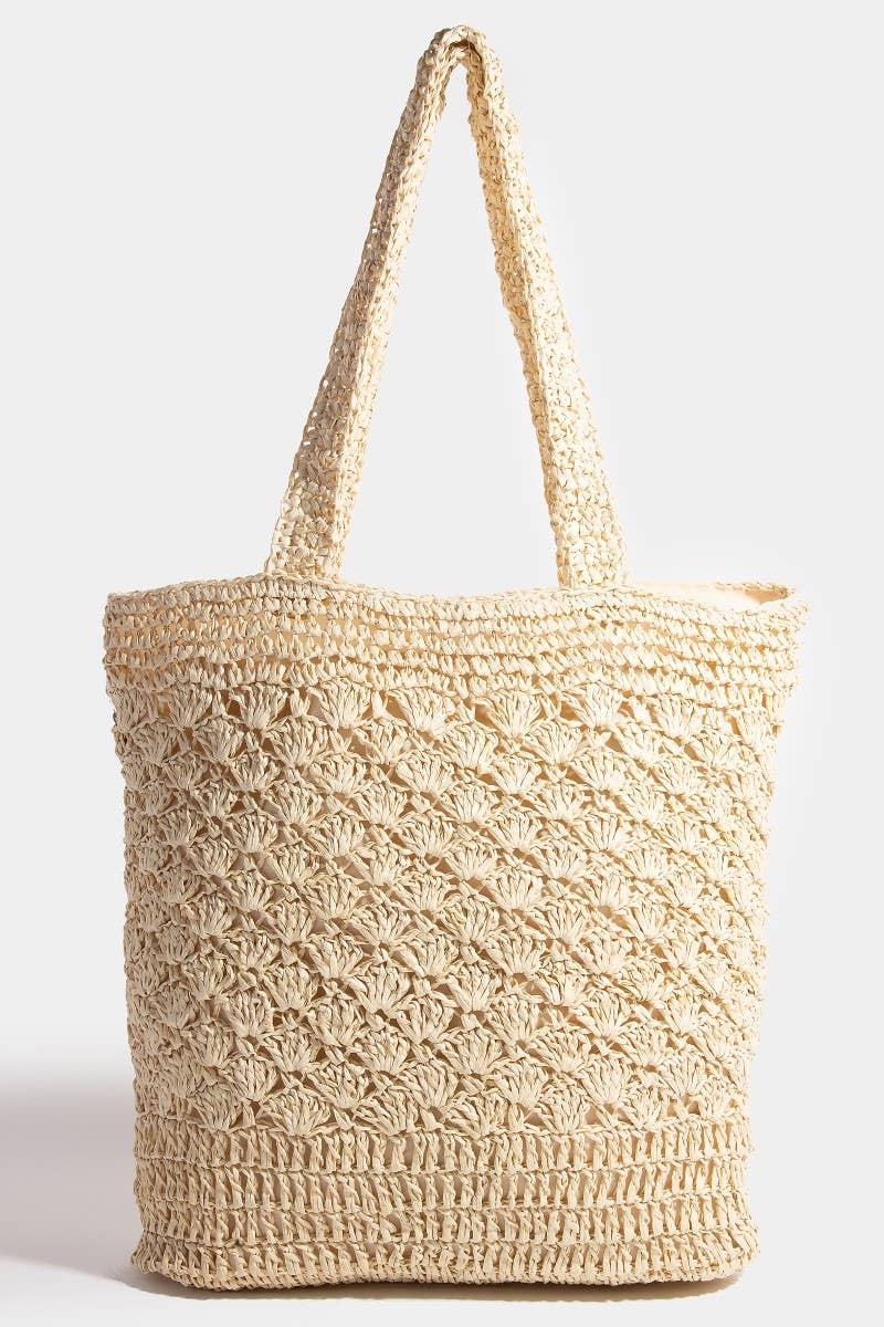 Intricate Braided Deep Tote Bag