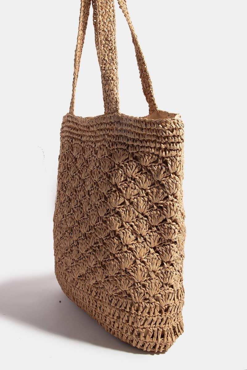 Intricate Braided Deep Tote Bag